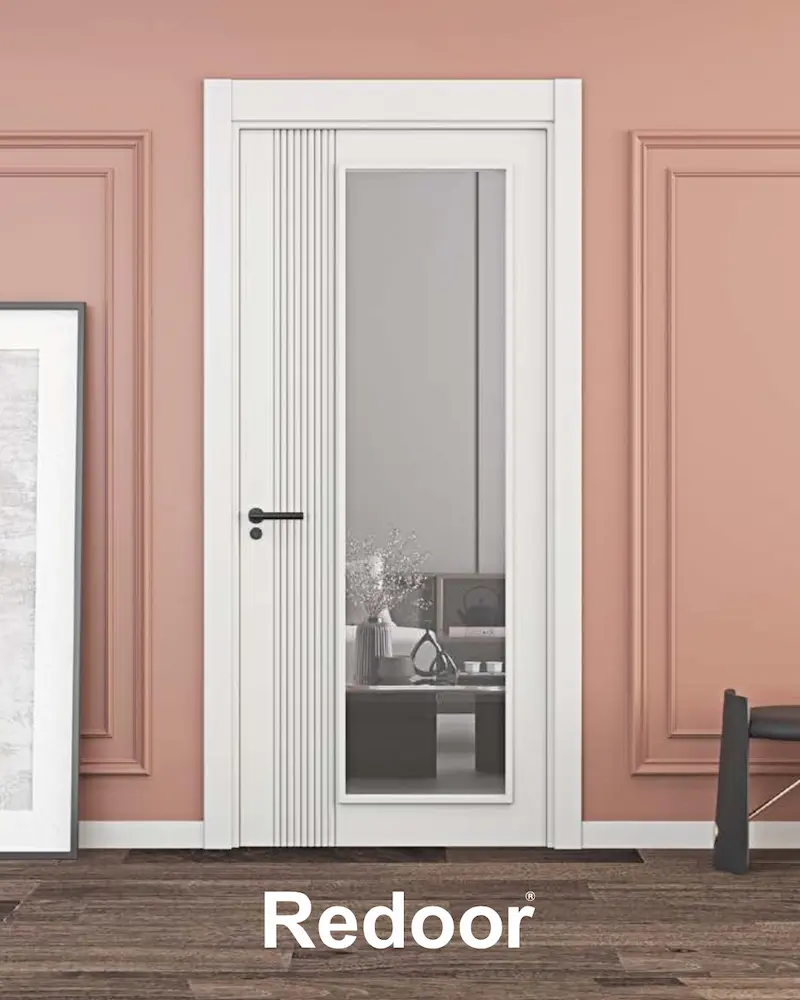 Camlı Lake Oda Kapısı İnci Beyaz