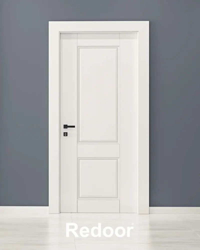 CNC Kanallı Lake Oda Kapısı İnci Beyaz